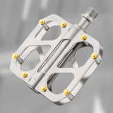 Maxbell Mountain Bike Pedals Titanium Alloy Pedals for Riding Biking Repairing Parts