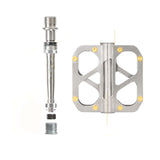 Maxbell Mountain Bike Pedals Titanium Alloy Pedals for Riding Biking Repairing Parts