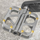 Maxbell Mountain Bike Pedals Titanium Alloy Pedals for Riding Biking Repairing Parts