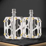 Maxbell Mountain Bike Pedals Titanium Alloy Pedals for Riding Biking Repairing Parts