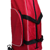 Maxbell Fencing Backpack Trolley Case Large Capacity Accessory Universal Fencing Bag Red