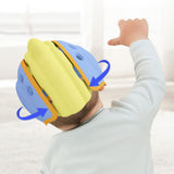 Maxbell Baby Head Protector Anti Fall Portable Baby Hat for Running Outdoor Children grey white