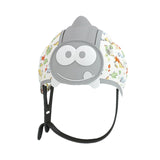 Maxbell Baby Head Protector Anti Fall Portable Baby Hat for Running Outdoor Children grey white