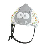 Maxbell Baby Head Protector Anti Fall Portable Baby Hat for Running Outdoor Children grey white