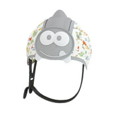 Maxbell Baby Head Protector Anti Fall Portable Baby Hat for Running Outdoor Children grey white