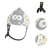 Maxbell Baby Head Protector Anti Fall Portable Baby Hat for Running Outdoor Children grey white