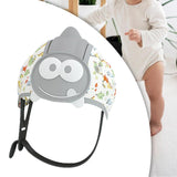 Maxbell Baby Head Protector Anti Fall Portable Baby Hat for Running Outdoor Children grey white