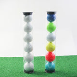 Golf Ball Tube Barrel Clear Containers Anti Scratch Cylinder Tube Golfs Case