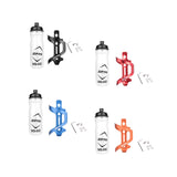 Maxbell 750ml Mountain Bike Water Bottle Cage with Bottle Portable for Sport Cycling Black