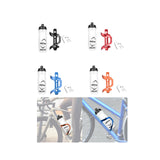 Maxbell 750ml Mountain Bike Water Bottle Cage with Bottle Portable for Sport Cycling Black