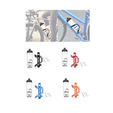 Maxbell 750ml Mountain Bike Water Bottle Cage with Bottle Portable for Sport Cycling Black