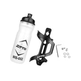 Maxbell 750ml Mountain Bike Water Bottle Cage with Bottle Portable for Sport Cycling Black