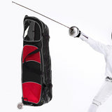 Maxbell Fencing Wheel Bag Holder Travel Bag for Fencing Training Enthusiasts Fencers Black
