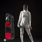 Maxbell Fencing Wheel Bag Holder Travel Bag for Fencing Training Enthusiasts Fencers Black