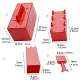 Maxbell 4x Sand Castle Mould Winter Snow Building Block for Children Toddlers Adults
