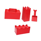Maxbell 4x Sand Castle Mould Winter Snow Building Block for Children Toddlers Adults