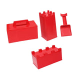Maxbell 4x Sand Castle Mould Winter Snow Building Block for Children Toddlers Adults