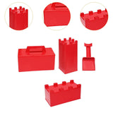 Maxbell 4x Sand Castle Mould Winter Snow Building Block for Children Toddlers Adults