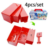 Maxbell 4x Sand Castle Mould Winter Snow Building Block for Children Toddlers Adults
