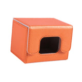 Maxbell Trading Card Deck Box Cards Protector Portable Card Organizer Container Orange