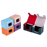 Maxbell Trading Card Deck Box Cards Protector Portable Card Organizer Container Orange