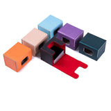 Maxbell Trading Card Deck Box Cards Protector Portable Card Organizer Container Orange