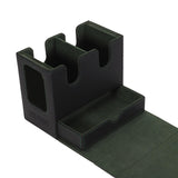 Maxbell Trading Card Deck Box Transparent Window Design for 260+ Sleeved Cards Black Green