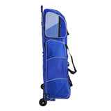 Maxbell Rolling Fencing Bag Storage Bag Travel Bag for Fencing Training Fencers Foil blue