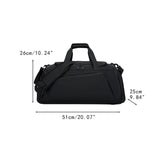 Maxbell Travel Duffle Bag Dry and Wet Separation Shoulder Bag Business Trip Backpack