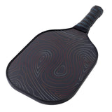 Maxbell Pickleball Racket Set 4 Pickleballs Carbon Fiber for Tournament Gym Training