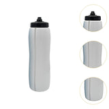 Maxbell Sports Water Bottle Sport Bottle Squeeze Bottle for Outdoor Exercise Fitness White Short Mouth