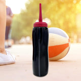 Maxbell Sports Water Bottle Sport Bottle Squeeze Bottle for Outdoor Exercise Fitness Black Long Mouth