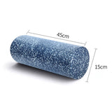 Maxbell 2pcs Yoga Roller High Density Solid Pilates Roller for Massage Back Exercise