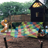 Maxbell Playground Safe Net Nylon Climbing Cargo Net for Outdoor Climbing Bar