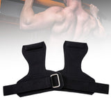 Maxbell Gym Gloves Thickened Padding Multi-scenario Weight Power Belt for Gymnastics Black
