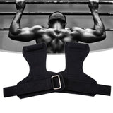 Maxbell Gym Gloves Thickened Padding Multi-scenario Weight Power Belt for Gymnastics Black