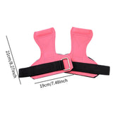 Maxbell Gym Gloves Thickened Padding Multi-scenario Weight Power Belt for Gymnastics Pink