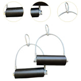 Maxbell Attachment Grips Resistance Band Handles Grips for Workout Yoga Bodybuilding