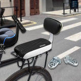 Maxbell Bicycle Rear Back Seat Cushion Thick Soft Bike Back Seat Cycling Accessories
