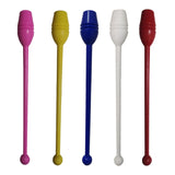 Gymnastics Stick Multifunction Dance Prop 13.8'' for Girls Stage Performance Pink