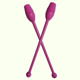 Gymnastics Stick Multifunction Dance Prop 13.8'' for Girls Stage Performance Pink