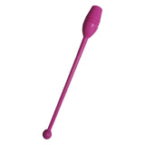 Gymnastics Stick Multifunction Dance Prop 13.8'' for Girls Stage Performance Pink