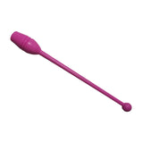 Gymnastics Stick Multifunction Dance Prop 13.8'' for Girls Stage Performance Pink