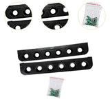 Maxbell Billiard Pool Cue Rack for 6 Cues Cue Rest Practical Space Saving Wall Mount
