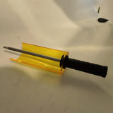 Maxbell Ski Brush Cover Hood Long Good Grip Control Snowboard Maintenance Shaft