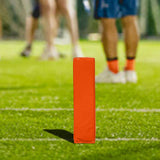 Maxbell Football End Zone Pylon Weighted Base Football Field Equipment Endzone Pylon