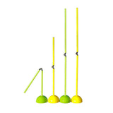 Maxbell Soccer Agility Pole Portable Corner Flag Pole Football Training Marking Pole Green