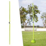 Maxbell Soccer Agility Pole Portable Corner Flag Pole Football Training Marking Pole Green