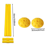 Maxbell Speed Training Hurdles Lightweight Adjustable Height Portable Agility Hurdle