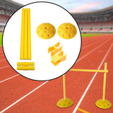 Maxbell Speed Training Hurdles Lightweight Adjustable Height Portable Agility Hurdle